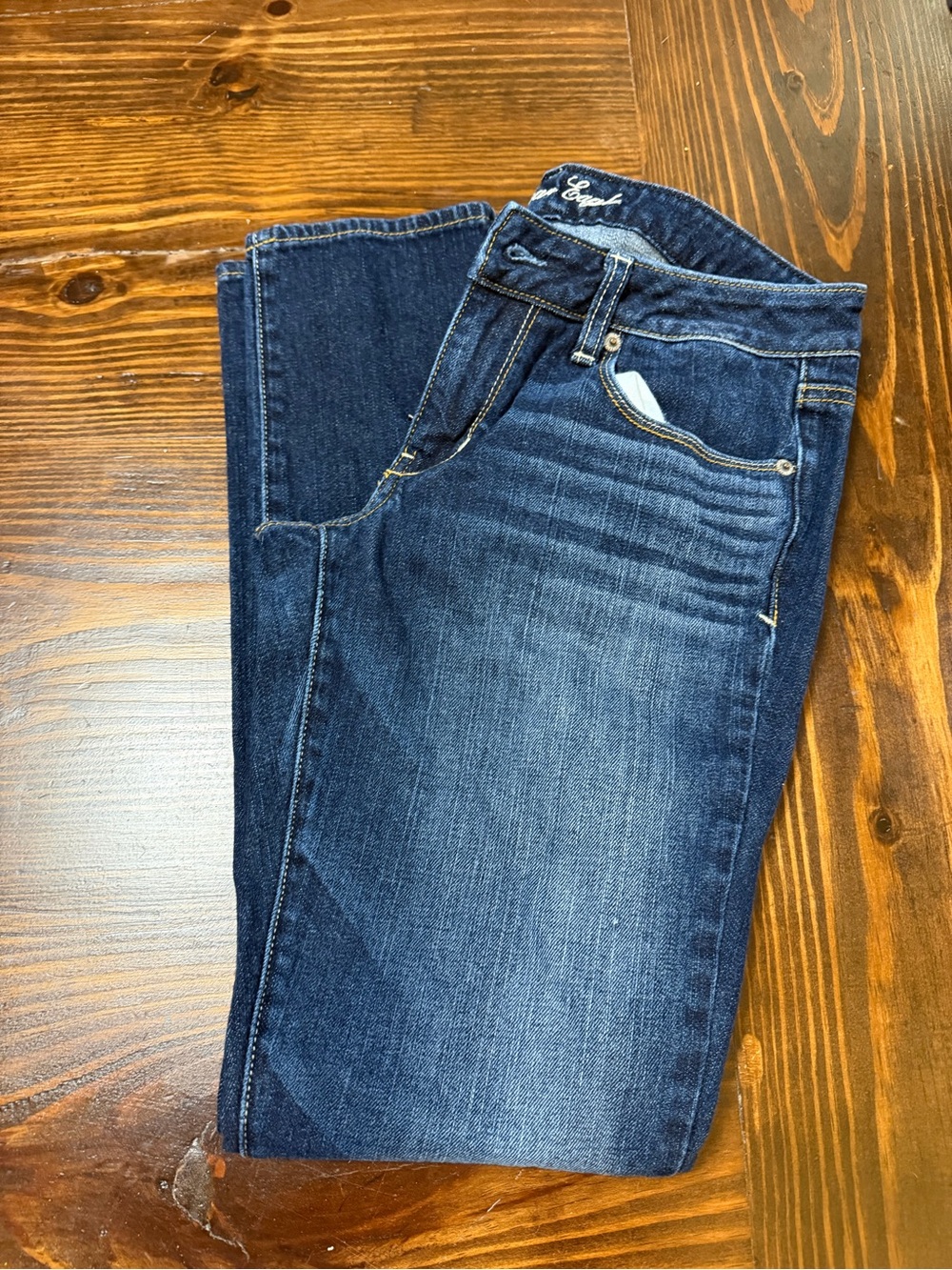 American Eagle Women’s Dark Blue Slim Jeans -
